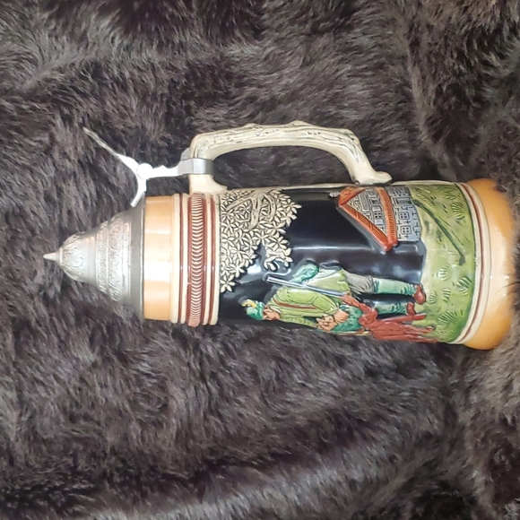 GERZ WEST GERMANY JUMBO BEER STEIN - Picture 5 of 13